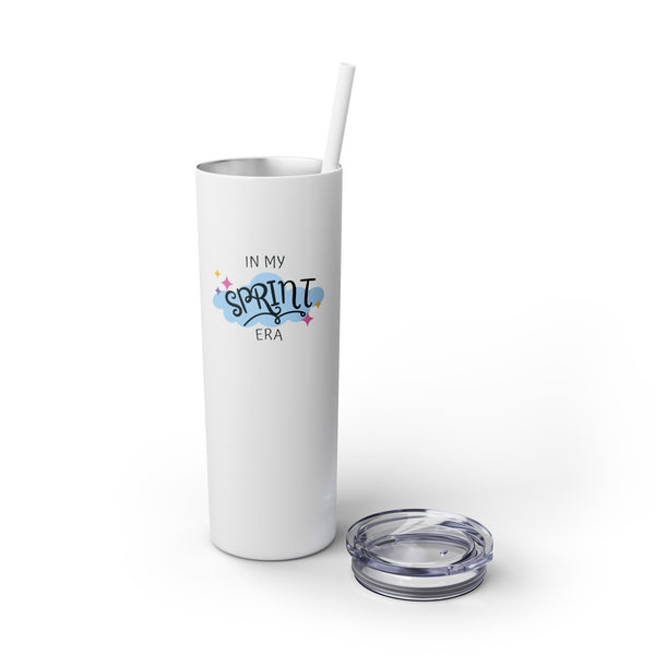 In My Sprint Era - 20oz Skinny Tumbler with Straw