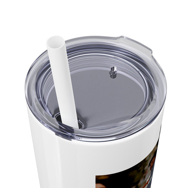 Deadline vs Out of Scope Idea - 20oz Skinny Tumbler with Straw