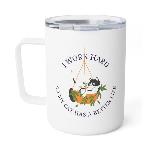 Better Cat Life - 10oz Insulated Coffee Mug