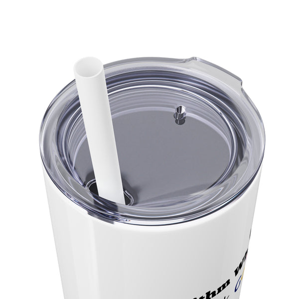 Algorithm Whisperer - 20oz Skinny Tumbler with Straw